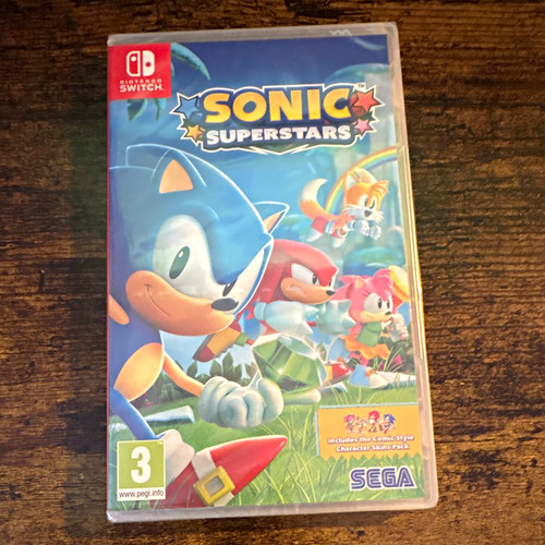 Sega sonic superstars nintendo - superstars,