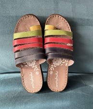Moshulu Women's Leather Sandals Size UK 5 New Unworn No Box See Description