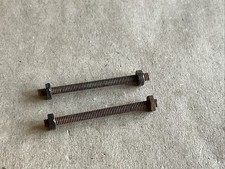 Hornby Dublo Pair Of Short Switch Grouping Rods Custom Cut To Fit 3 Switches