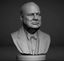 Bust of Winston Churchill
