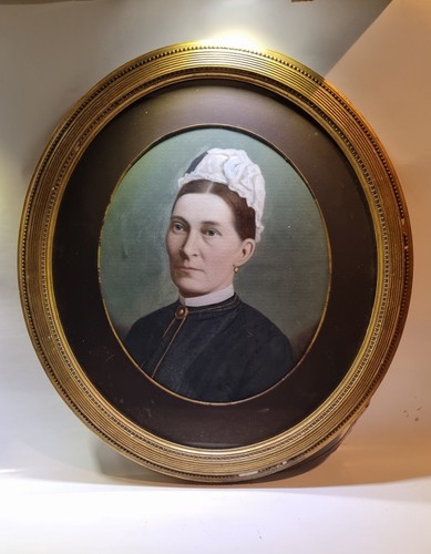 Antique 19th century portrait - 19th,