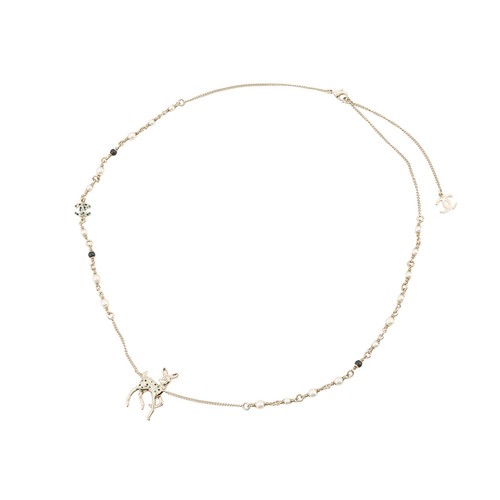 Chanel logo bambi motif - cc,