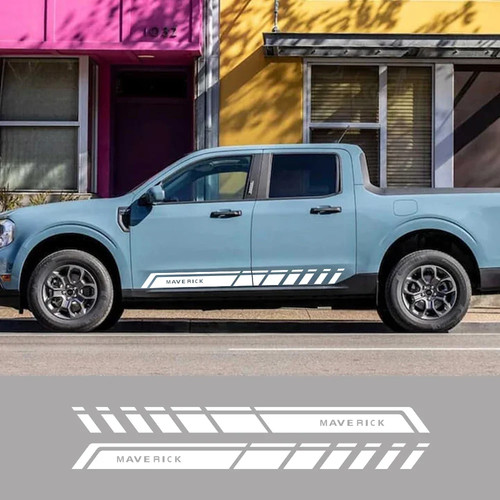 Aftermarket door side stripe - door,