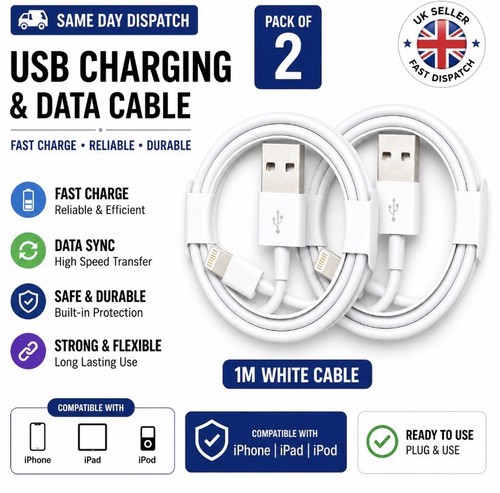 Iphone charger pack cable - charger,