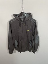 ADIDAS FIREBIRD FULL ZIP Hoodie - Size Medium - Black - Great Condition - Mens