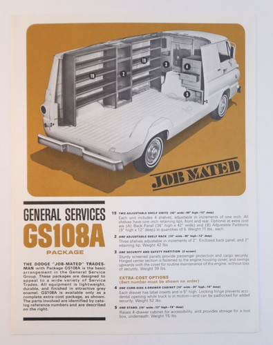 General services gs108a - services,