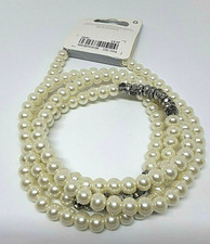 Womens Faux Pearl 48'' Long