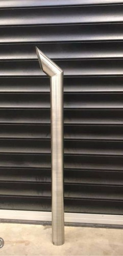 Stainless exhaust pipe for - pipe,