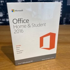 Microsoft Office 2016 Home Student Word Excel PowerPoint Lifetime Sealed