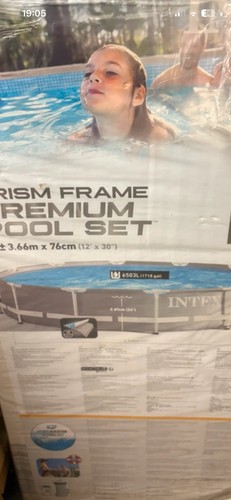 Intex 12ft prism - ☀️intex,