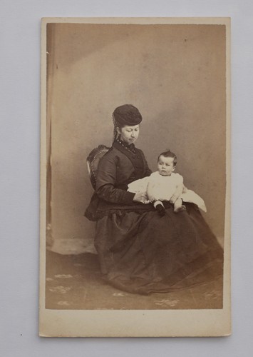 Cdv victorian lady - cdv, a