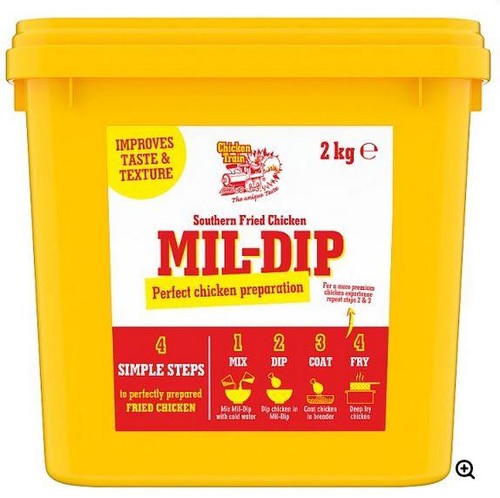 Chicken train mil - train, mil-dip