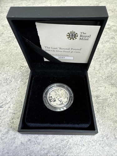 Silver coin 2016 last - coin, £1