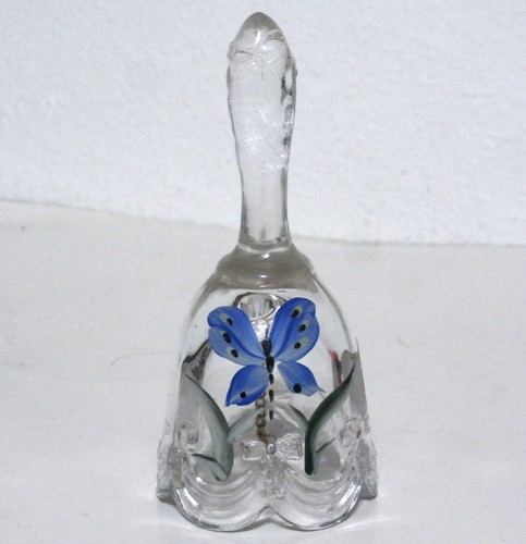 Vintage fenton glass bell - glass,