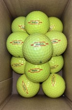 12 TITLEIST TRUFEEL YELLOW
