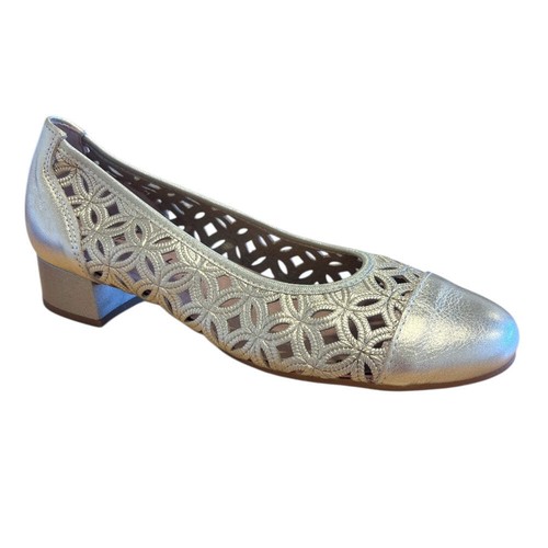 Pitillos 120 gold low heel - gold,
