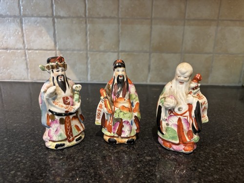 Set vintage chinese deity - vintage,