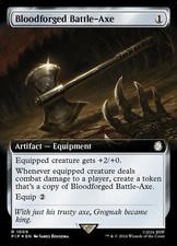 Mtg bloodforged battle axe - bloodforged, battle-axe