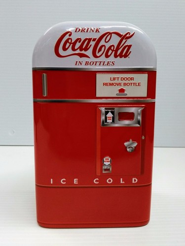Coca cola vending machine - coca-cola, tin