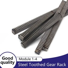 Module 1-4 Steel Toothed Gear Rack Pinion CNC Plasma Router Gear Reduction Kit