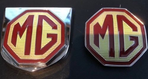 Mgf badge set - front, and