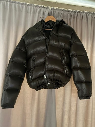 Zara mens glossy feather - glossy, down
