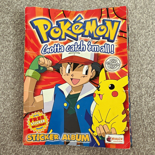 Pokémon merlin sticker album - merlin,