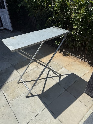 Vintage galvanised folding - galvanised,