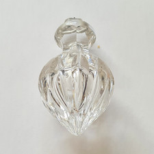 Atique crystal finial for chandelier