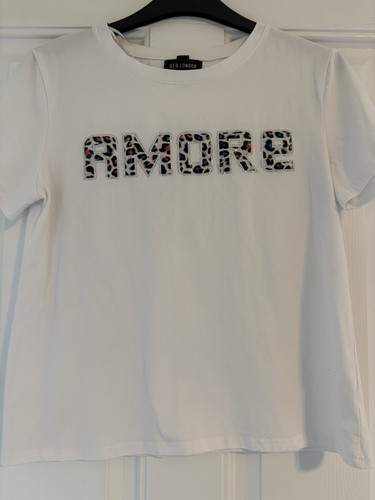 Ladies white motif - ladies,