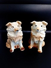 Vintage Pair Ceramic Collie