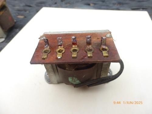 Audio output transformer - transformer, from