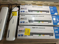 6 x Fellowes Ion A3 Laminator