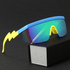 Oversized Mirrored Shield