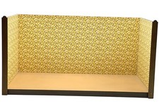 Bodo Hennig Rare EMPTY ROOM HOUSE SPACE German Vintage Furniture Dollhouse # BF