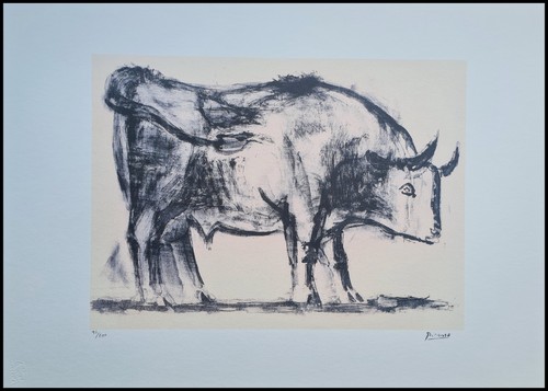Pablo picasso bull - picasso, state