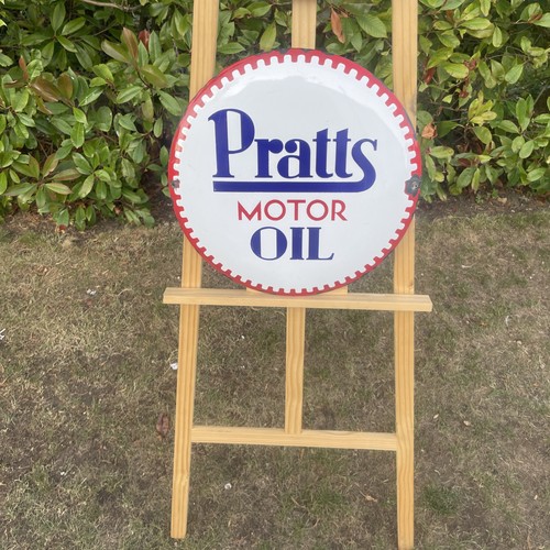 Pratts motor oil - oil, circular