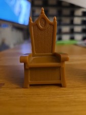Disney Vintage Cinderella Castle Throne Chair, Plastic
