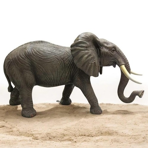 Large elephant garden ornament - large,