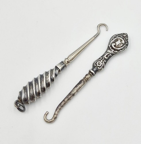 Antique sterling silver - 2x,