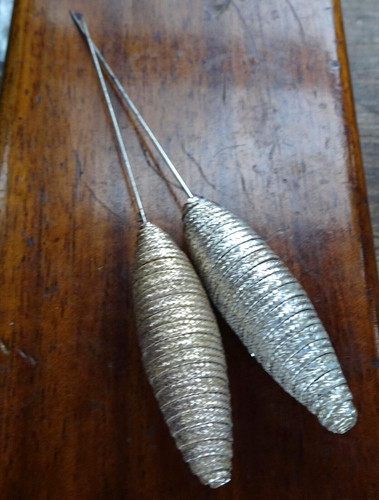 Pair vintage 1950s silver - pair,