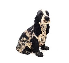 Vintage Border Fine Arts The County Show Cocker Spaniel Blue Roan Figurine 1996