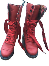 Dr Martens 1914 triumph red
