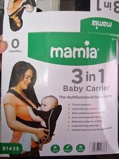 Mamia Baby Carrier 3 in 1