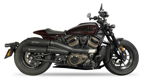Ironhead round muffler black - ironhead,