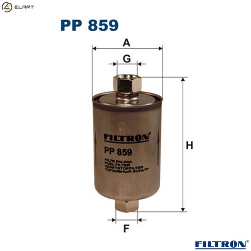 Fuel filter 859 for - 859,