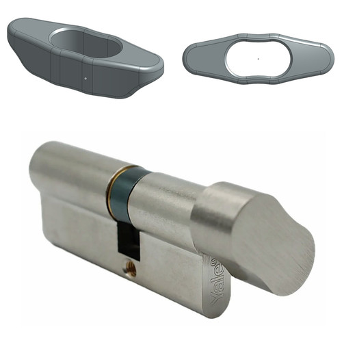 Thumb turn handle grip - turn,