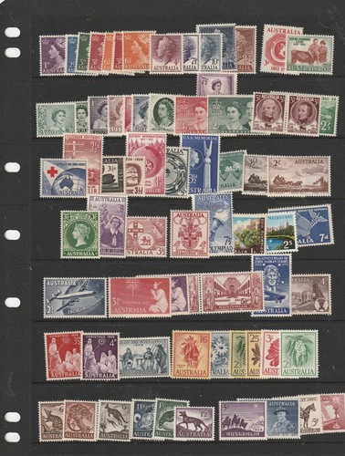 Stamps aust predecimal - aust,