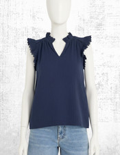 Womens WYSE Sleeveless Gauze
