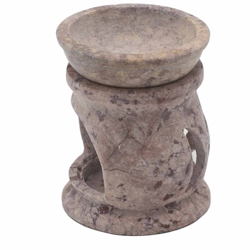 Small soapstone oil burner 8cm - small,